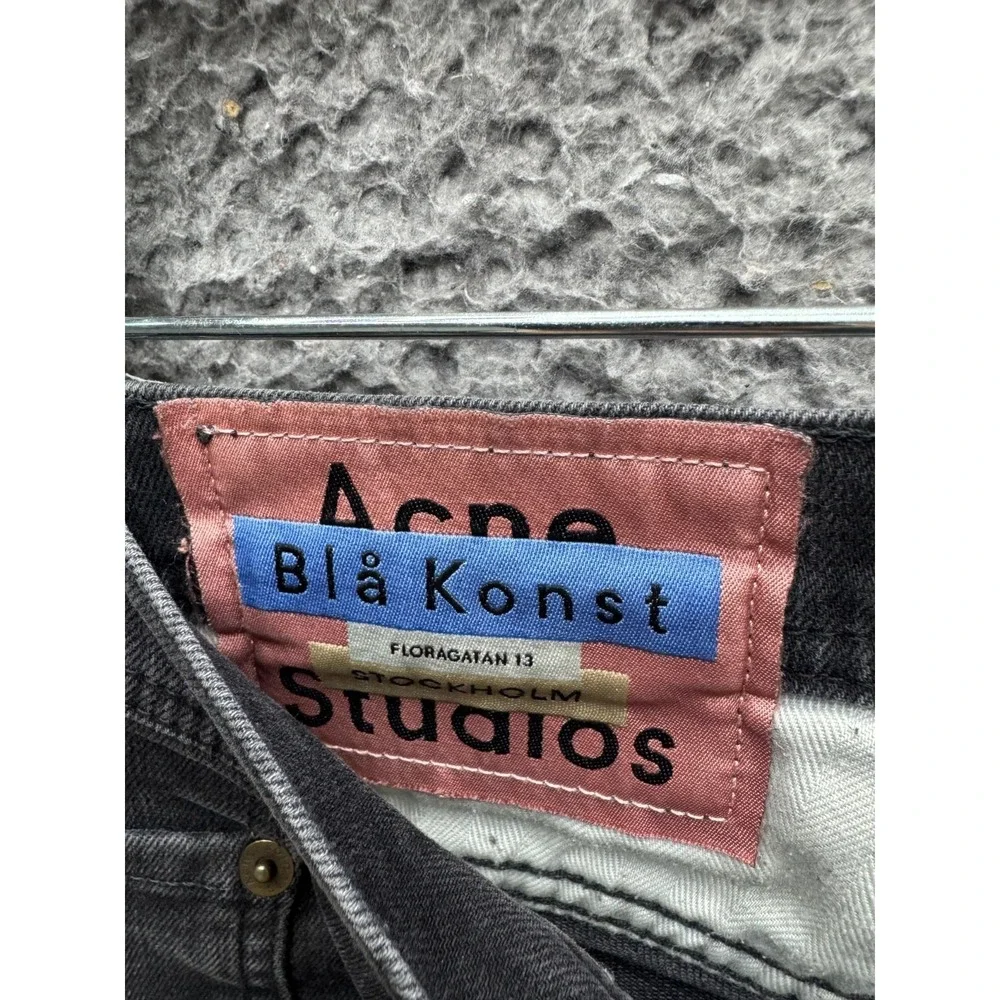 Acne Studios Bla Konst Floragatan 13 Stockholm Button Fly Jeans Men Size 34 x 29